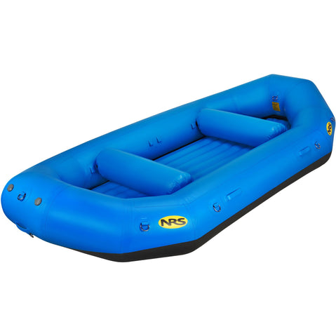 NRS E-140 Self-Bailing Raft in Blue angle