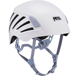 Petzl Women's Borea Climbing Helmet in Lilac White angle