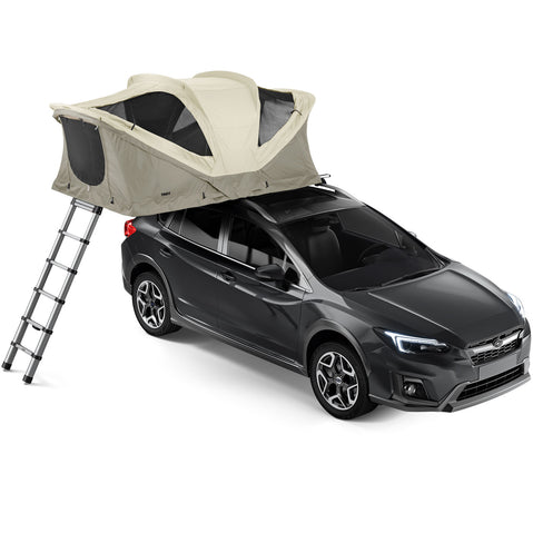 Thule Approach Roof Top Tent in Pelican Gray angle
