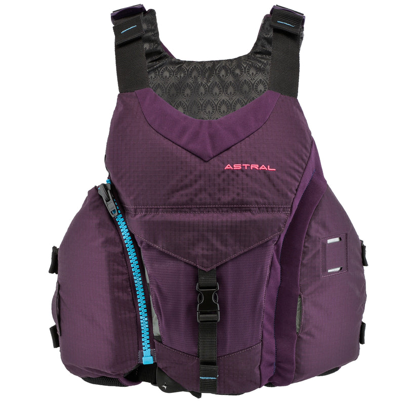 Astral Women's Layla Lifejacket (PFD) in Eggplant front