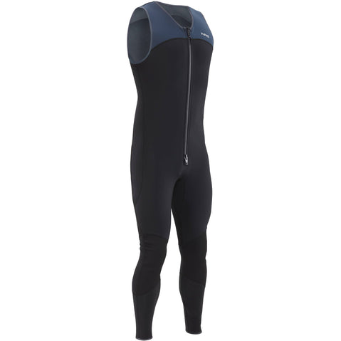 NRS Men's 3.0 Farmer John Wetsuit in Black right