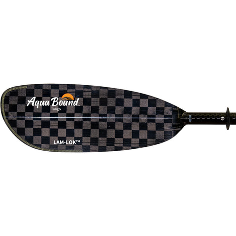 Aqua Bound Tango Carbon Bent Shaft Posi-Lok 2-Piece Kayak Paddle left blade