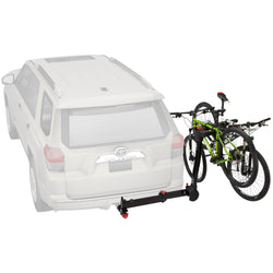Yakima FullSwing 4 Bike Hitch Rack with bikes loaded side