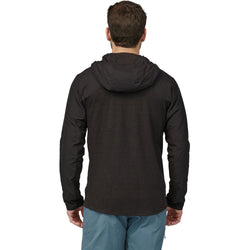 Patagonia Men's Nano-Air Light Hybrid Hoody model in black back