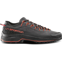 La Sportiva Men's TX4 Evo Approach Shoes in Carbon/Cherry Tomato side