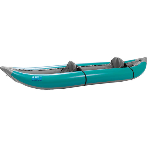 AIRE Outfitter II Inflatable Kayak in Teal angle