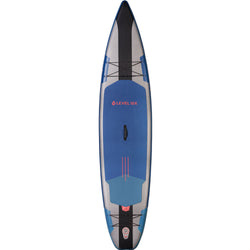 Level 6 Twelve Six Carbon Inflatable SUP Board Package in Aegean Blue front