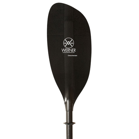 Werner Corryvreckan Carbon Bent Shaft Kayak Paddle in Carbon blade