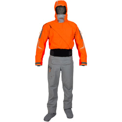 Kokatat Men's Odyssey GORE-TEX Pro Dry Suit in Tangerine front