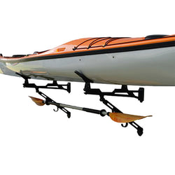 Rack-It-Up Kayak Storage Rack in with kayak loaded