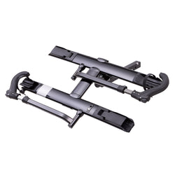 Kuat Sherpa 2.0 2 Bike Hitch Rack Black Metallic angle view tilted down