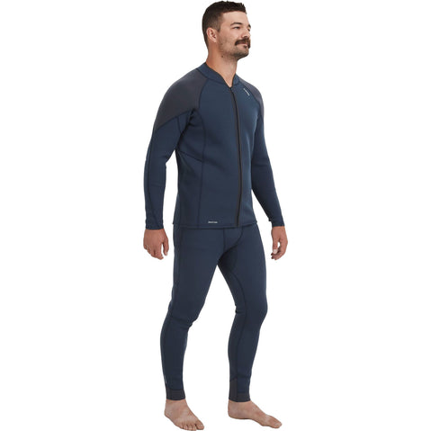 NRS Men's Ignitor Wetsuit Pants in Slate model front