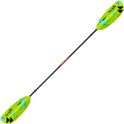 Aqua Bound Tango Fiberglass Straight Shaft Posi-Lok 4-Piece Kayak Paddle in Geo Punch full