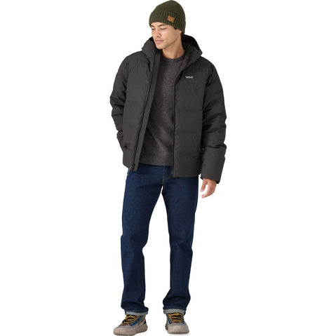 Patagonia Men's Jackson Glacier Jacket in Black model full