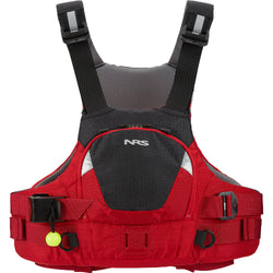 NRS Vector Rescue Lifejacket (PFD) in Red fron