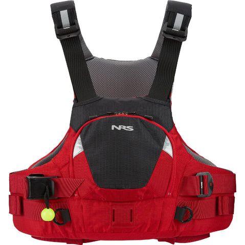 NRS Vector Rescue Lifejacket (PFD) in Red fron