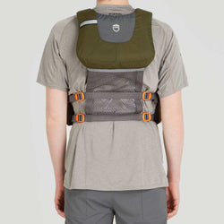 NRS Chinook Fishing LIfejacket (PFD) Bark model back