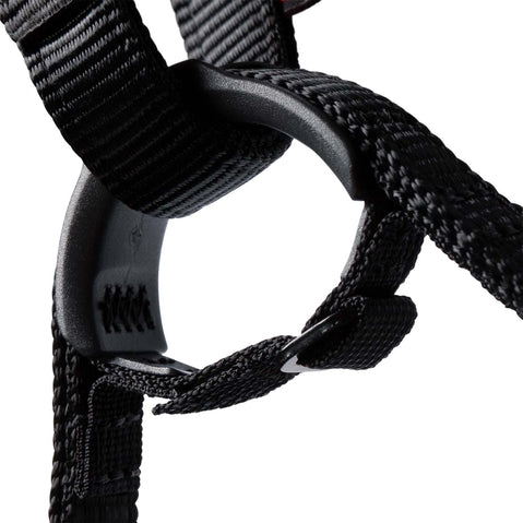 Mammut Men's Ophir 3 Slide Rock Climbing Harness in Black/Marble wire rope detail