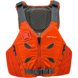 Astral Designs EV-Eight Lifejacket (PFD) Fire Orange Front