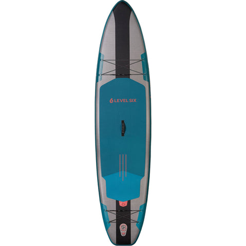 Level Six Eleven Six Carbon Inflatable SUP Board Package in Pine Forest front