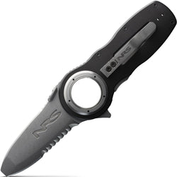 NRS Pilot Access Folding Knife in Black left