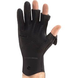 NRS HydroSkin Forecast 2.0 Gloves in Black model view palm