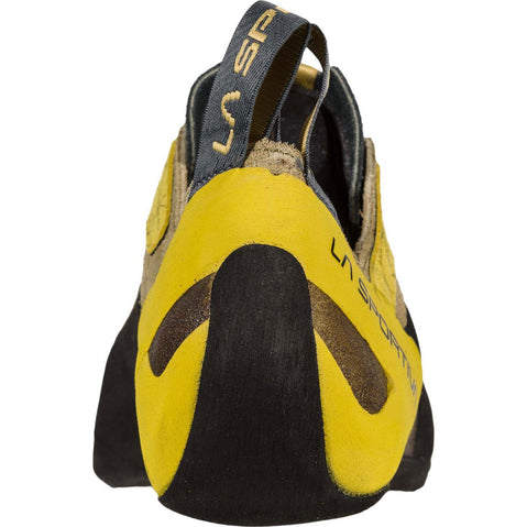 La Sportiva Men's Finale Rock Climbing Shoes in Aloe/Moss back