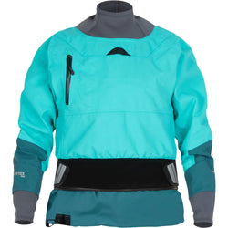 NRS Women's Rev GORE-TEX Pro Dry Top in Mediterranea/Aqua front