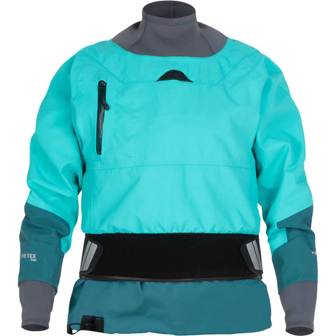 NRS Women's Rev GORE-TEX Pro Dry Top in Mediterranea/Aqua front