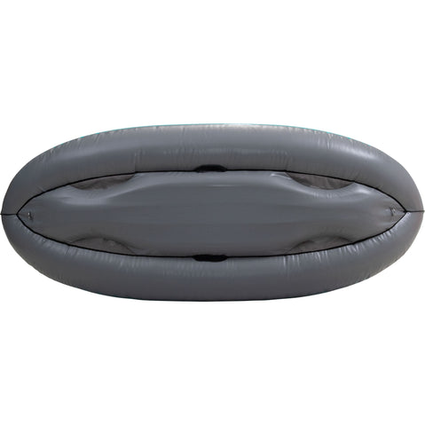 AIRE Tributary Spud Inflatable Kayak in Lime bottom