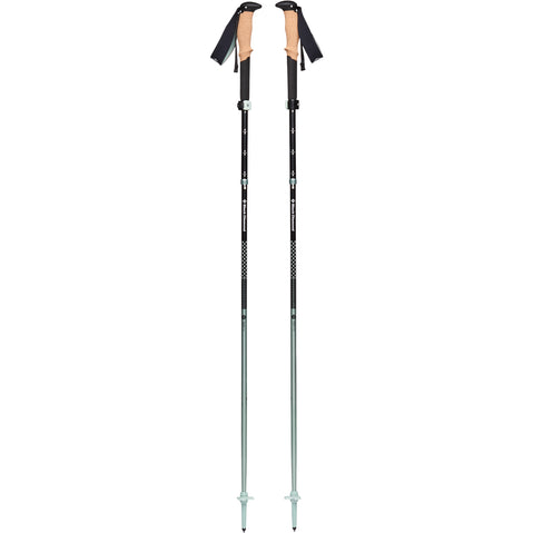 Black Diamond Pursuit FLZ Trekking Poles in Black pair