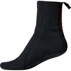 Level Six Photon Neoprene Socks in Black left side view