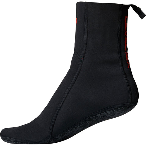 Level Six Photon Neoprene Socks in Black left side view