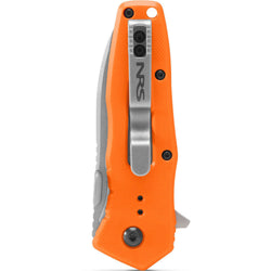 NRS Lotic Knife in Flareblad open