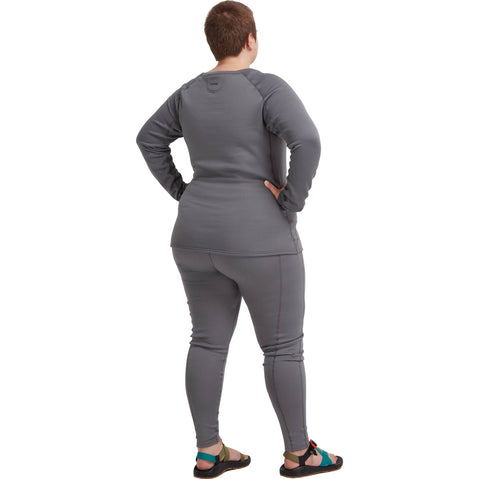 NRS Women's Lightweight Pants in Smoke model view back