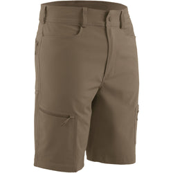 NRS Men's Lolo Shorts in Bark front angle left