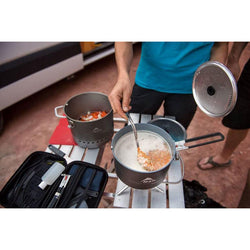 MSR Alpine Deluxe Camping Kitchen Set lifestyle