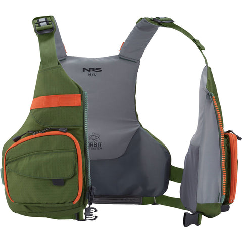 NRS Zander Fishing Lifejacket (PFD) in Charcoal left