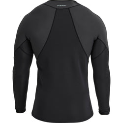 NRS Men's HydroSkin 1.5 Jacket in Black/Graphite back