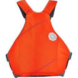 Astral YTV 2.0 Lifejacket (PFD) in Fire Orange back