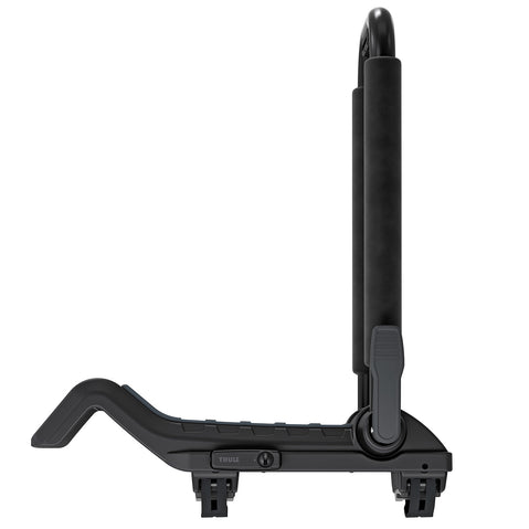 Thule Hull-a-Port XTR Kayak Roof Rack in boat stacker mode