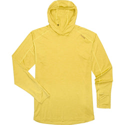 NRS Men's Silkweight Hoodie in Maize front