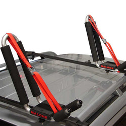 Malone J-Pro 2 Kayak Roof Rack side view on a car