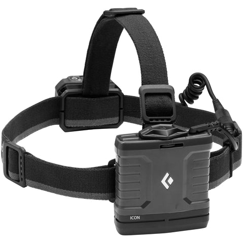 Black Diamond Icon 700 Headlamp in Graphite back
