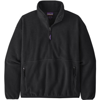 Patagonia Women's Synchilla Marsupial Jacket in Black angle