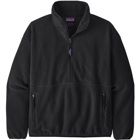 Patagonia Women's Synchilla Marsupial Jacket in Black angle