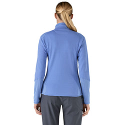 Patagonia Women's R1 Jacket in Abundant Blue on model back view