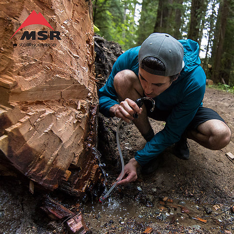 MSR TrailShot Microfilter lifestyle