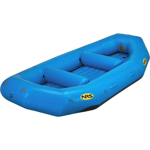 NRS Otter 120D Self-Bailing Raft in Blue left