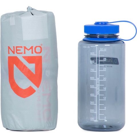 Nemo Equipment Tensor All-Season Sleeping Pad in Regular Wide packed
